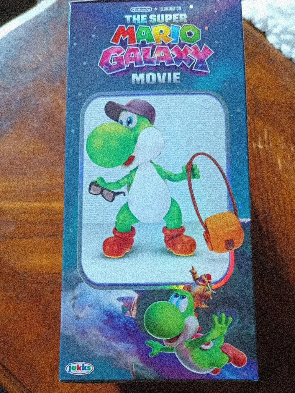 Nintendo Yoshi Figure with Green, Red, Purple and Orange Accents